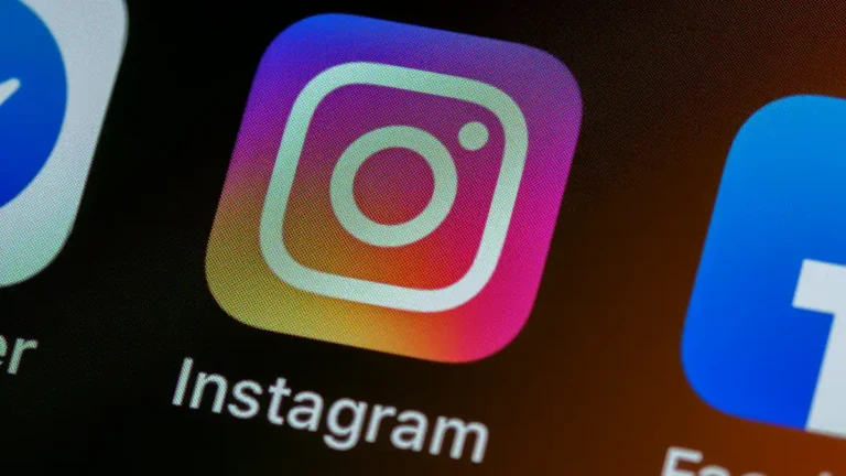 Instagram app icon on a smartphone screen